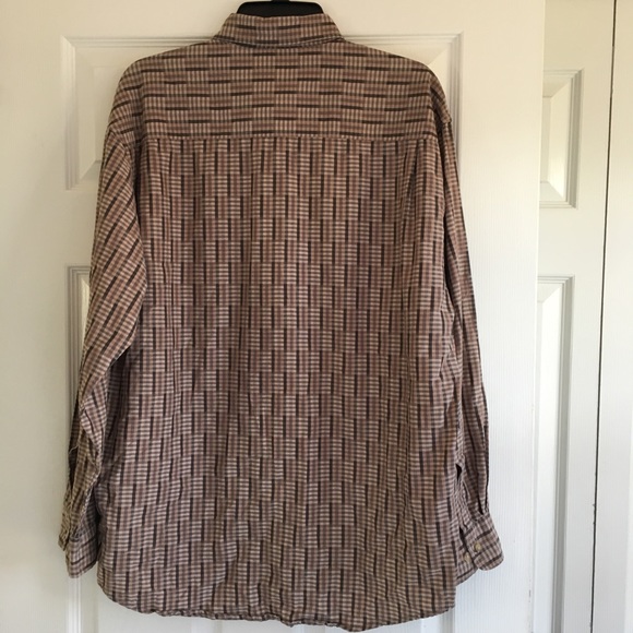 Voglio Men's Button Down Shirt Front Pocket-SZ L - Picture 4 of 6